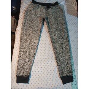 Secret Treasures Grey Fuzzy Pajama Pants M 8-10